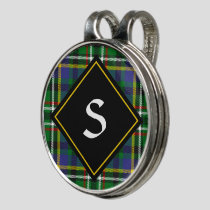 Clan Scott Green Tartan Golf Hat Clip