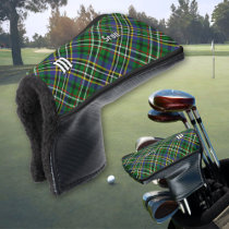 Clan Scott Green Tartan Golf Head Cover