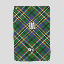 Clan Scott Green Tartan Golf Towel