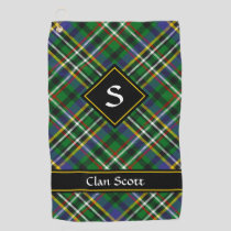 Clan Scott Green Tartan Golf Towel