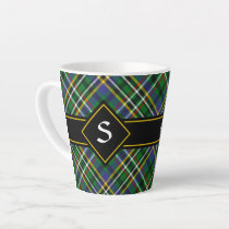 Clan Scott Green Tartan Latte Mug