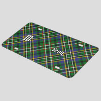 Clan Scott Green Tartan License Plate