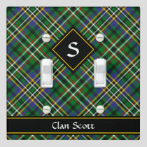 Clan Scott Green Tartan Light Switch Cover