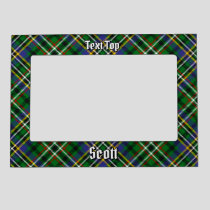 Clan Scott Green Tartan Magnetic Frame
