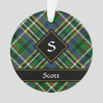 Clan Scott Green Tartan Ornament