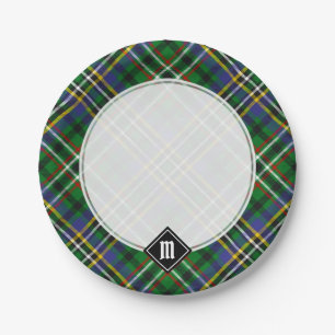 Clan Scott Green Tartan Paper Plates