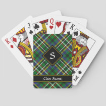 Clan Scott Green Tartan Playing Cards