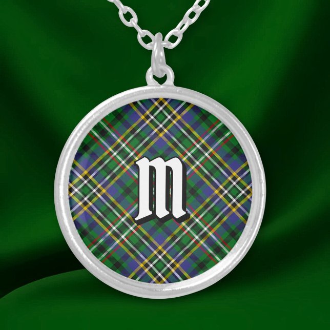Clan Scott Green Tartan Silver Plated Necklace (Creator Uploaded)