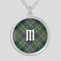 Clan Scott Green Tartan Silver Plated Necklace