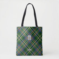 Clan Scott Green Tartan Tote Bag