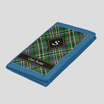 Clan Scott Green Tartan Trifold Wallet