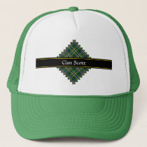 Clan Scott Green Tartan Trucker Hat