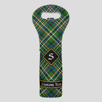 Clan Scott Green Tartan Wine Bag