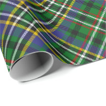 Clan Scott Green Tartan Wrapping Paper