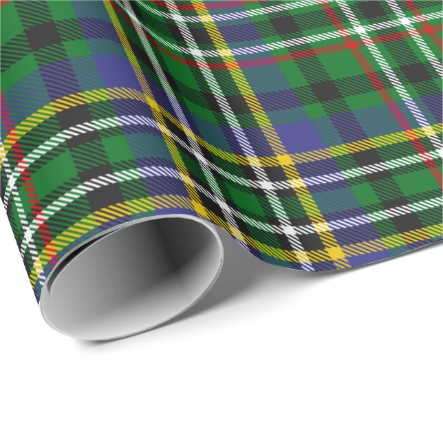 Clan Scott Green Tartan Wrapping Paper (Roll Corner)