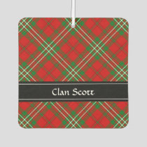 Clan Scott Red Tartan Air Freshener