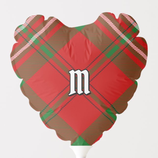 Clan Scott Red Tartan Balloon (Front)