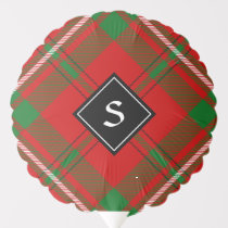 Clan Scott Red Tartan Balloon