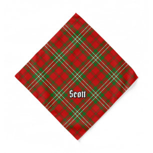 Clan Scott Red Tartan Bandana