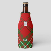Clan Scott Red Tartan Bottle Cooler