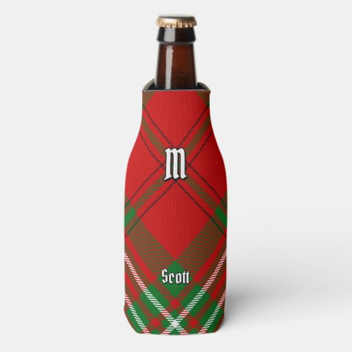 Clan Scott Red Tartan Bottle Cooler