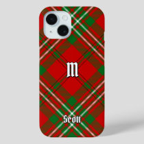 Clan Scott Red Tartan Case-Mate iPhone Case