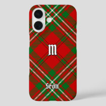 Clan Scott Red Tartan Case-Mate iPhone Case
