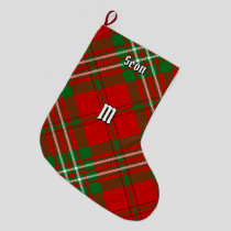 Clan Scott Red Tartan Christmas Stocking