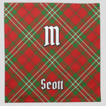 Clan Scott Red Tartan Cloth Napkin