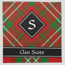 Clan Scott Red Tartan Cloth Napkin