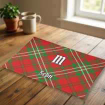 Clan Scott Red Tartan Cloth Placemat