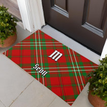 Clan Scott Red Tartan Doormat