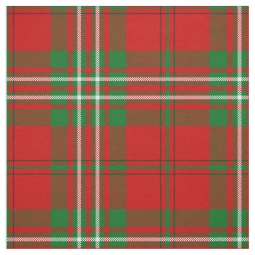 Clan Scott Red Tartan Fabric