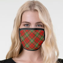 Clan Scott Red Tartan Face Mask