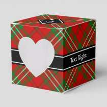 Clan Scott Red Tartan Favor Box