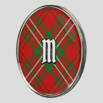 Clan Scott Red Tartan Golf Ball Marker