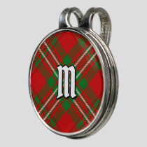 Clan Scott Red Tartan Golf Hat Clip