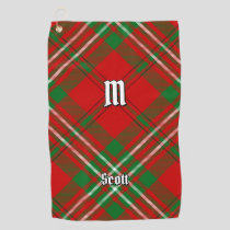 Clan Scott Red Tartan Golf Towel