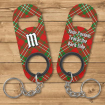 Clan Scott Red Tartan  Keychain Bottle Opener