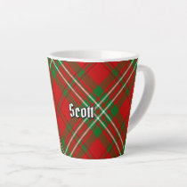Clan Scott Red Tartan Latte Mug
