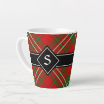 Clan Scott Red Tartan Latte Mug