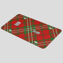 Clan Scott Red Tartan License Plate