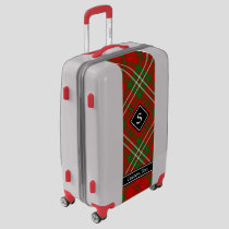Clan Scott Red Tartan Luggage