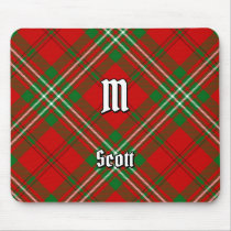 Clan Scott Red Tartan Mouse Pad