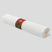 Clan Scott Red Tartan Napkin Bands