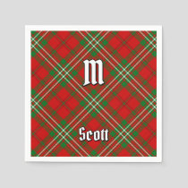 Clan Scott Red Tartan Napkins