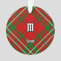 Clan Scott Red Tartan Ornament
