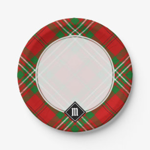 Clan Scott Red Tartan Paper Plates