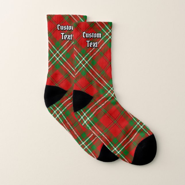 Clan Scott Red Tartan Socks (Pair)