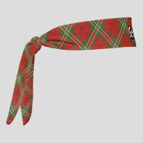 Clan Scott Red Tartan Tie Headband
